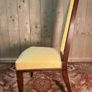 Set of 6 mahogany chairs in the Arbus style