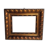 Wooden frame and gilded stucco circa 1900