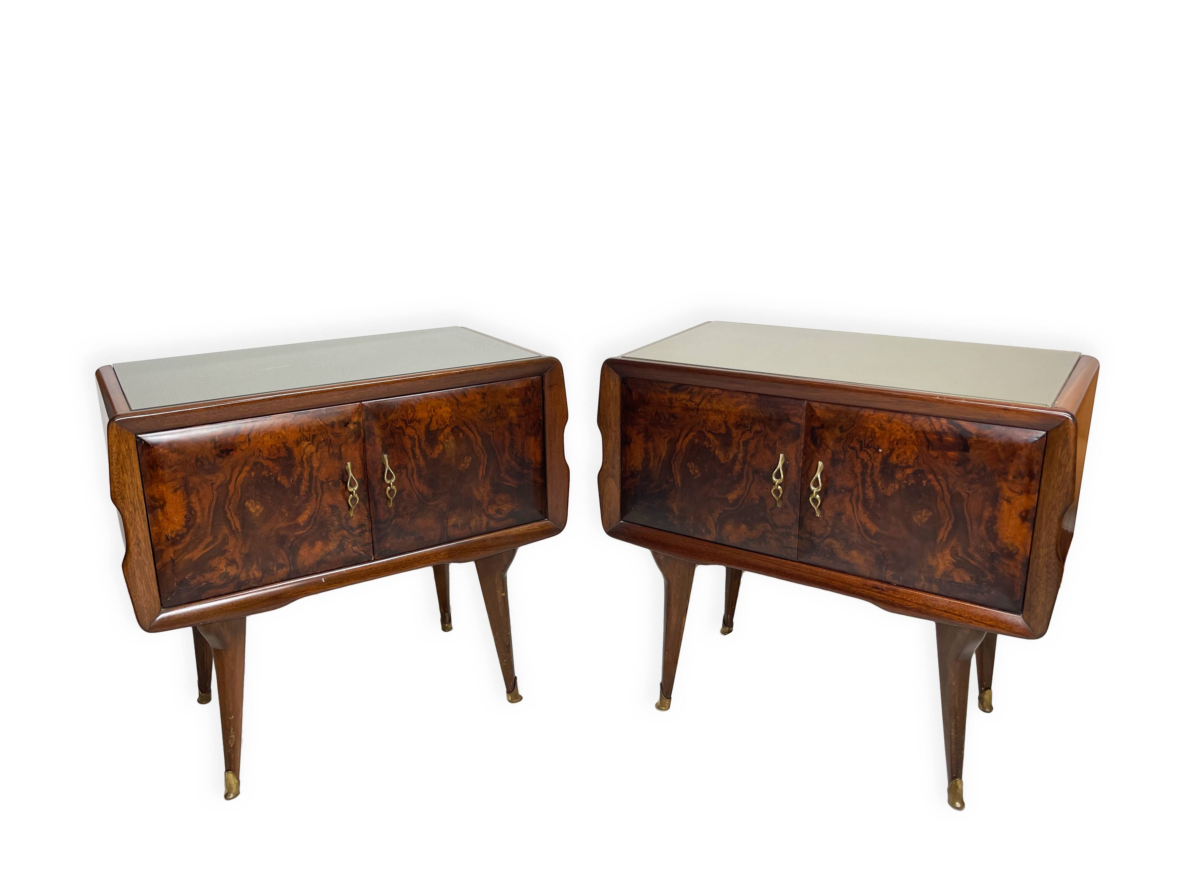 Tables de chevet, années 1950