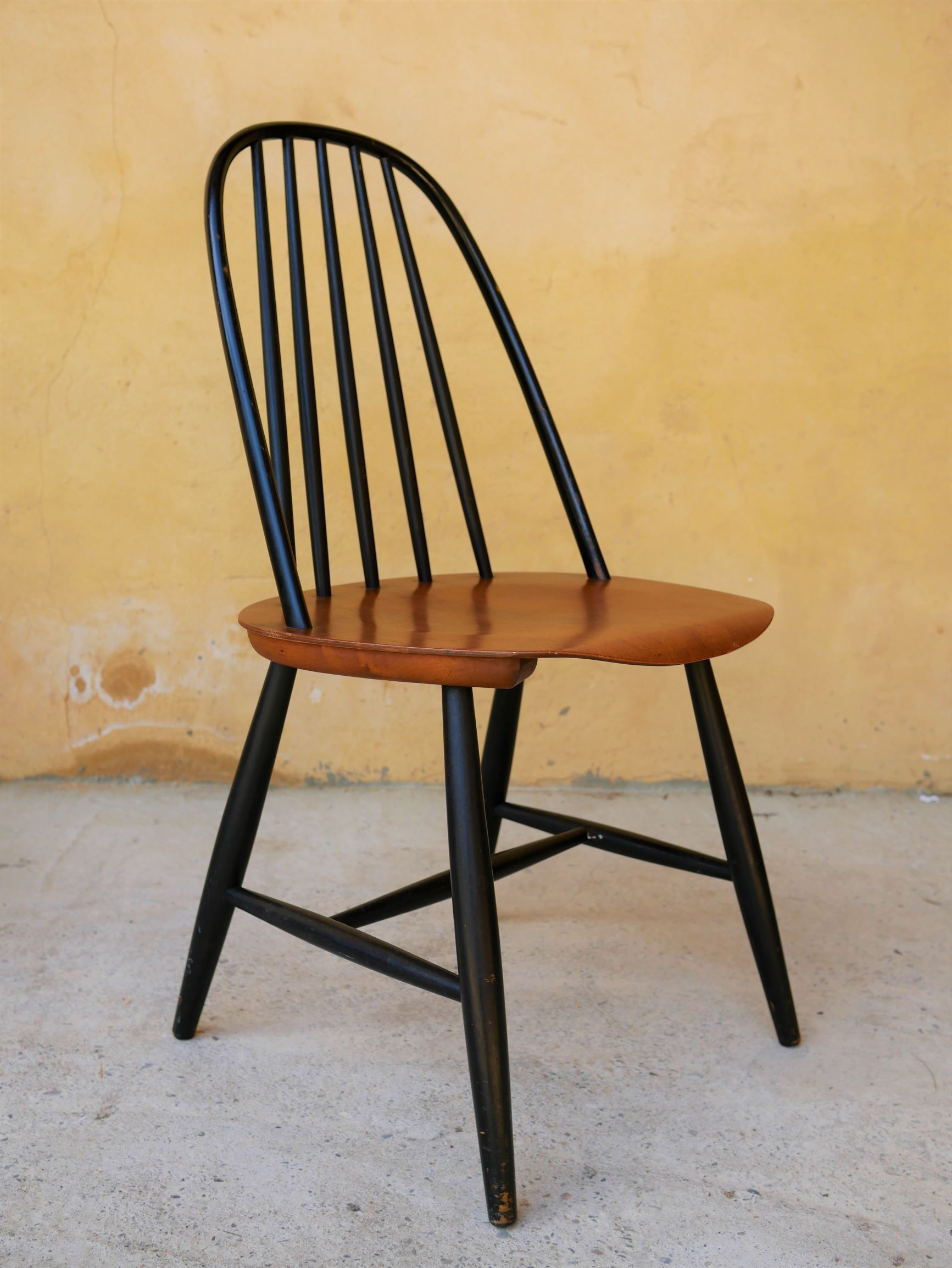 Set of 4 chairs Scandinavian by Sven Erik Fryklund for Hagafors Stolfabrik
