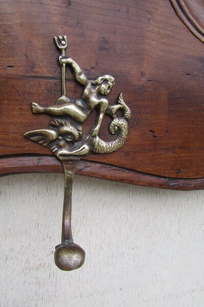 Old coat rack, 7 hooks