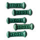 5 green ceramic knife holders