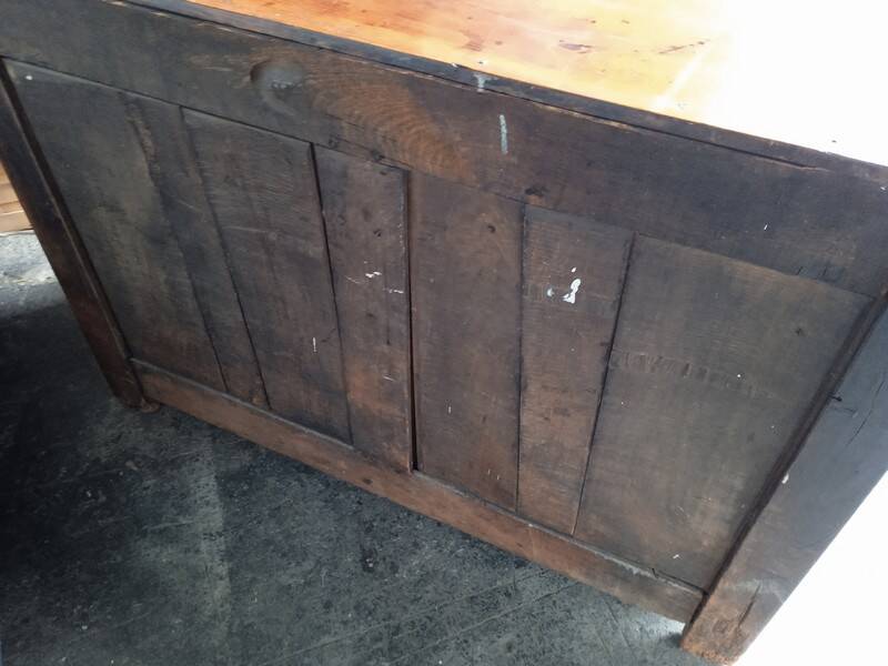 Regional buffet from the 18th century in blond cherry