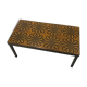 Table basse vintage ceramique circa 1970