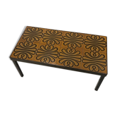 Vintage ceramic coffee table circa 1970