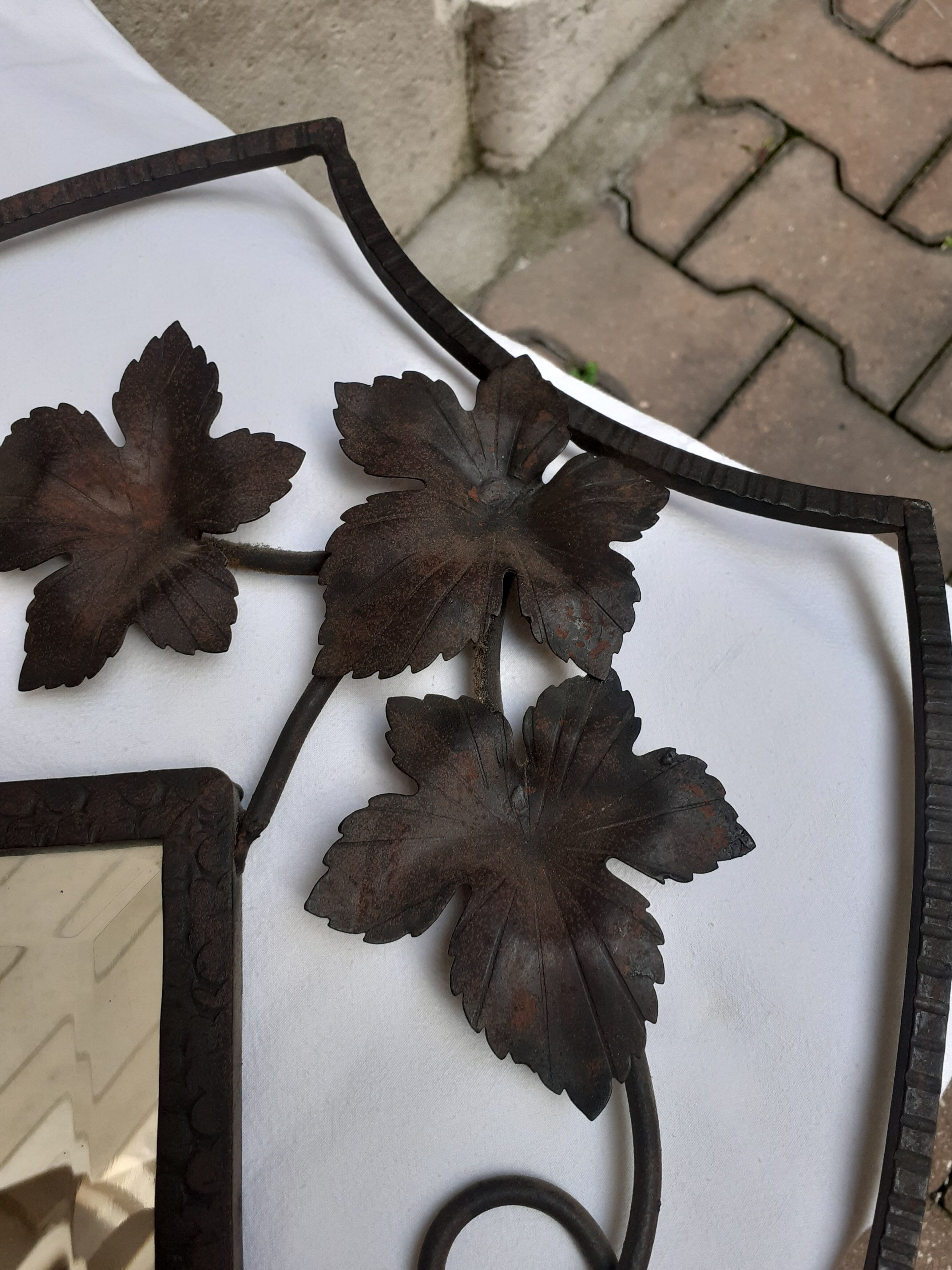 Art Deco style mirror - 40x69cm