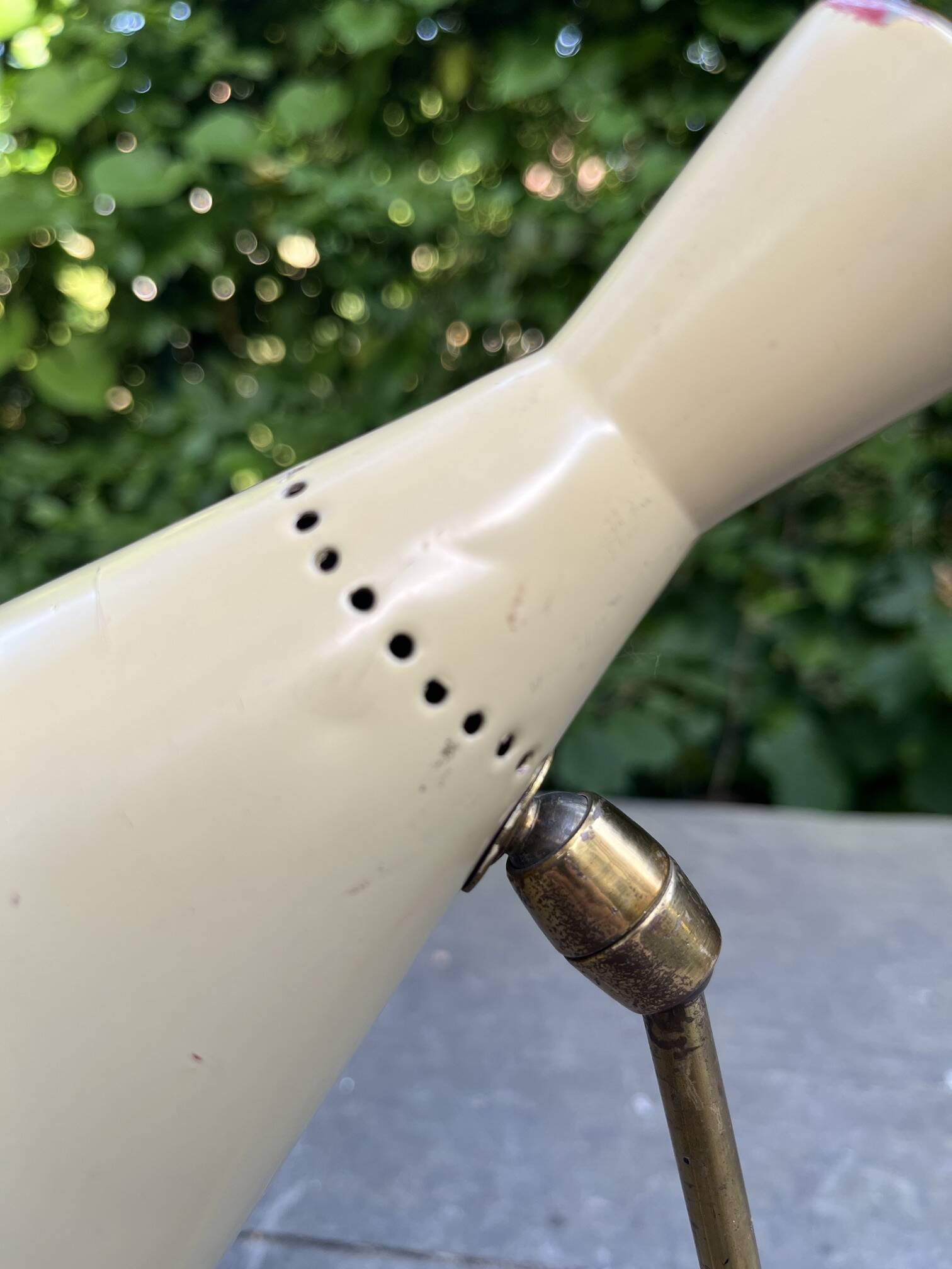 Ancienne lampe cocotte diabolo