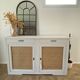 Buffet en bois 2 portes cannage
