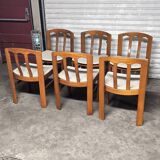 Vintage Bauman elm chairs
