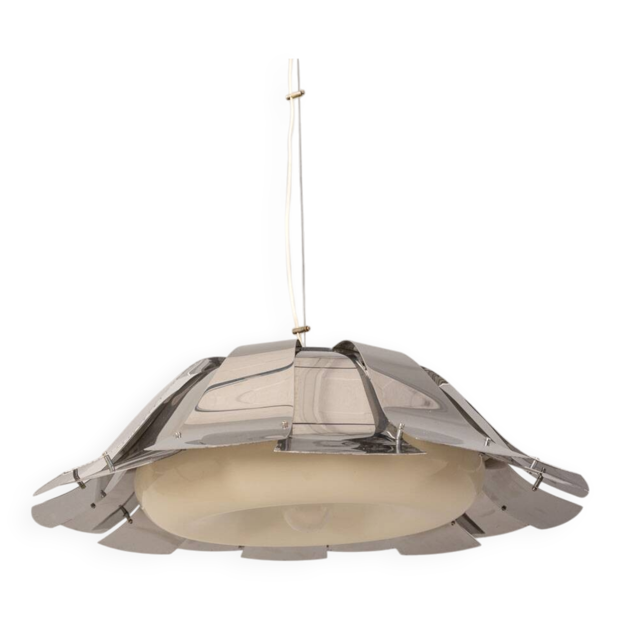 70s vintage chandelier mod. "Pamela" Design E. Arcelli for Tronconi