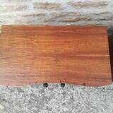 Walnut bedside tables