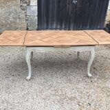 Louis XV-style cherry table mid-20th
