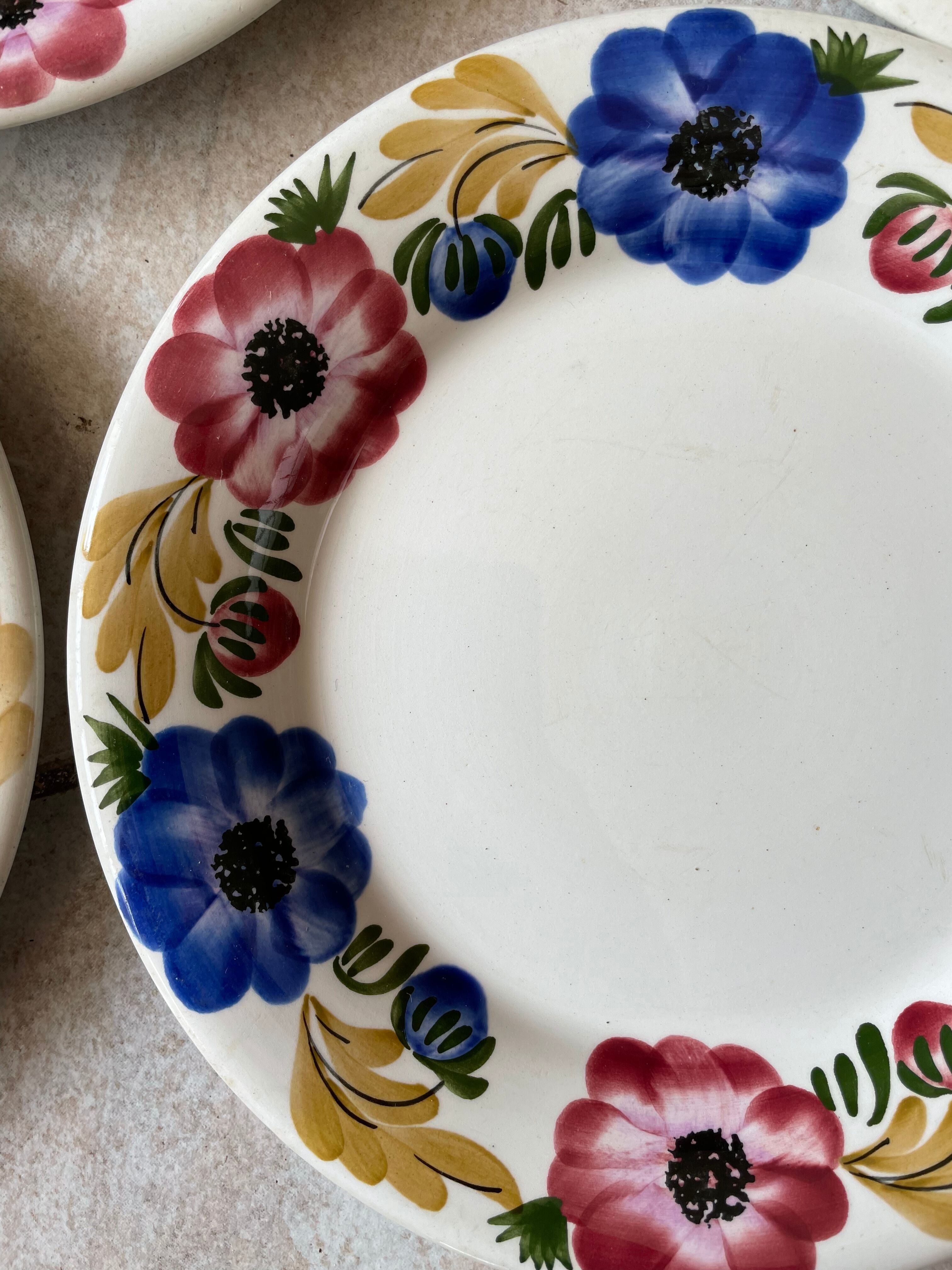 Set of 8 Ginori dessert plates