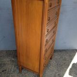 Louis XVI style weekly planner in cherry and chestnut