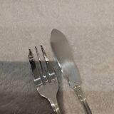 2-piece silver-plated hors d'oeuvre set by Christofle Spatours