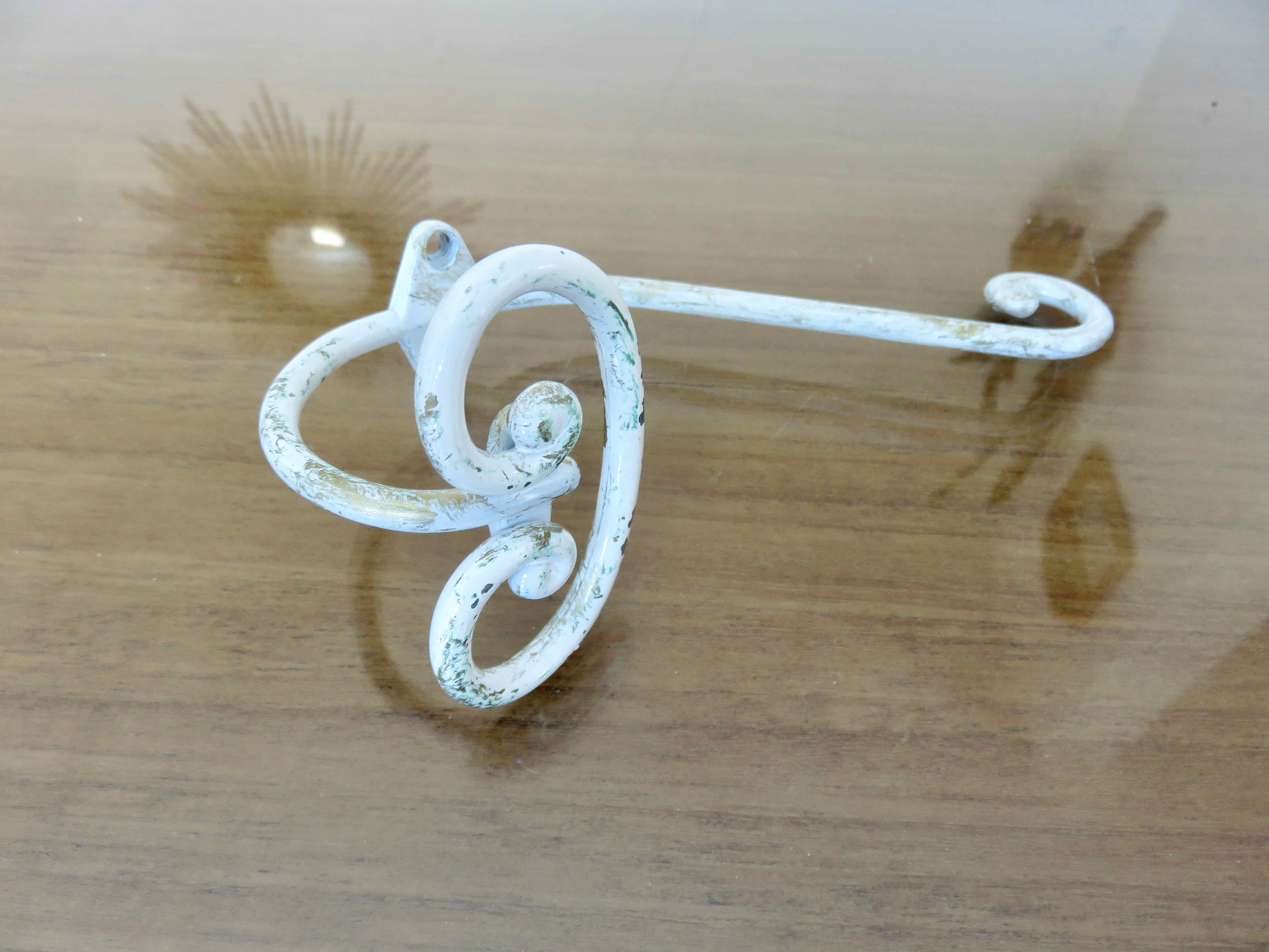 Pair of metal hooks 30 40s