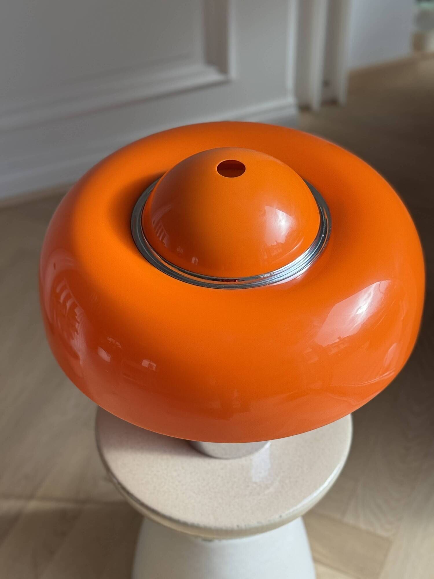 Brumbury lamp by Guzzini, designed by Luigi Massoni.