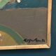 Swedish Oil on Canvas"The Discus Thrower" by Eric Elfvén,vintage and framed