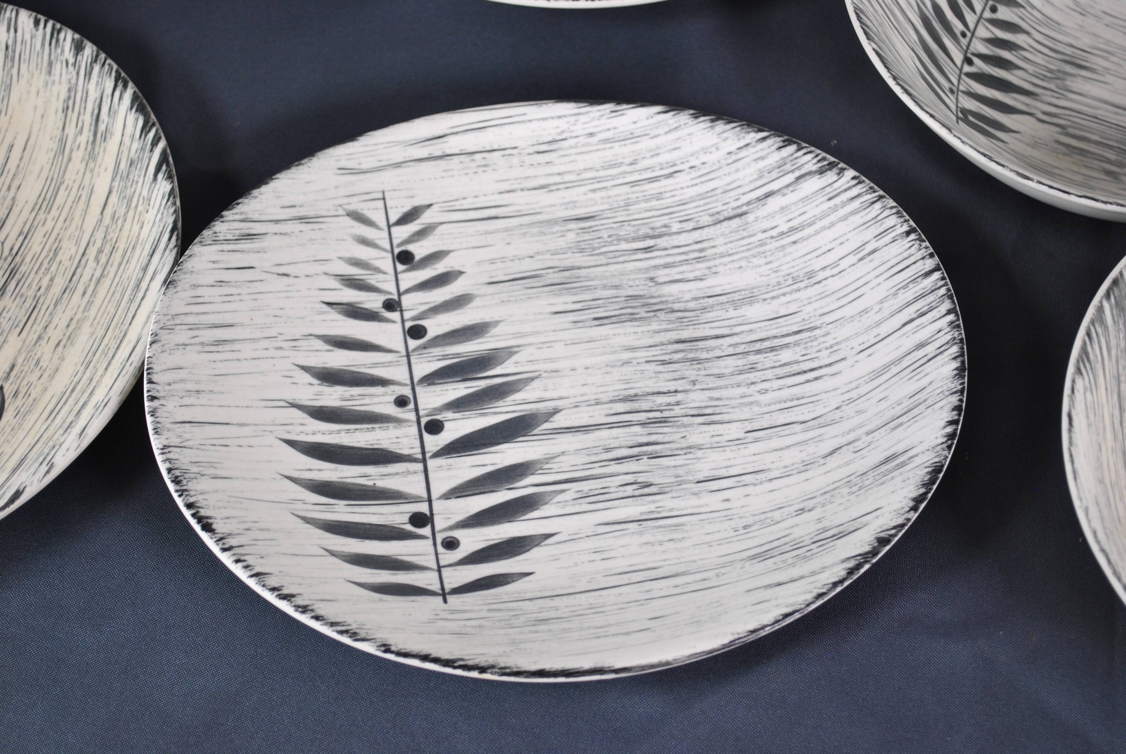 Assiettes Salins 1970