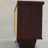 Rosewood and chrome sideboard, 60's