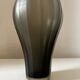 Vintage frosted grey vase