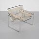 "B3 Wassily" armchair in fabric by Marcel Breuer for Gavina, 1925.