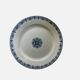 Old opaque porcelain dish from Gien, Montmorency model