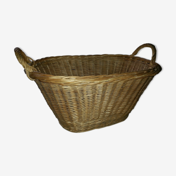 Old wicker basket