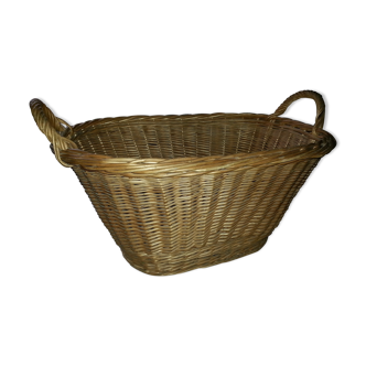 Old wicker basket