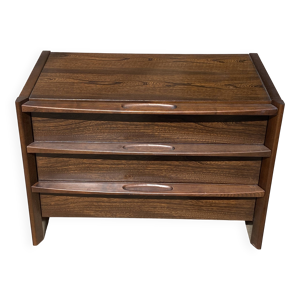 Commode bois orme massif