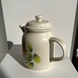 Vintage sunflower teapot Sarreguemines model Farandole H:20cm