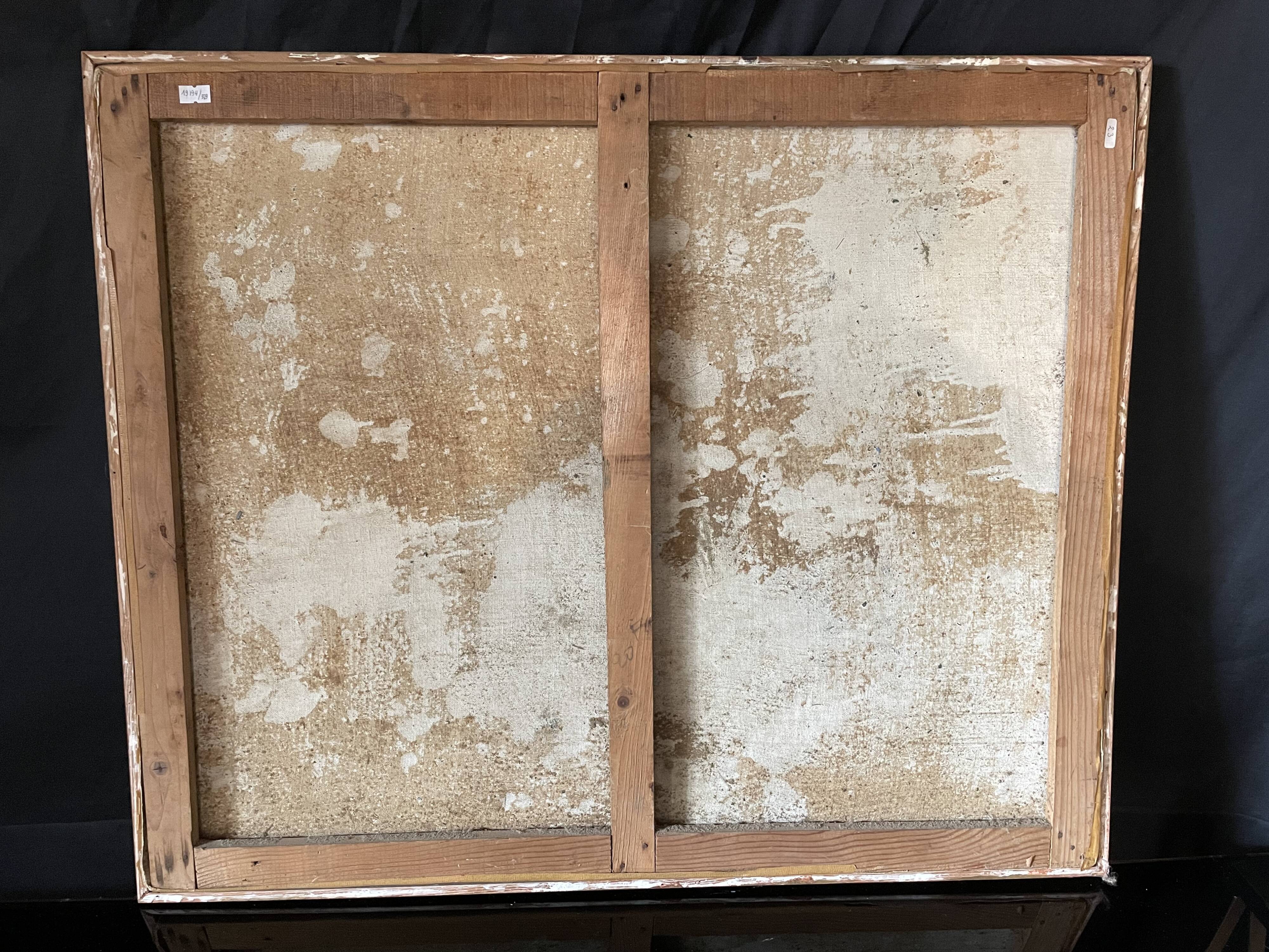 "Sunflowers" Oil on canvas signed