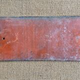 Street plate, embossed letters "rue Saint-Roch" in cast iron, 19th