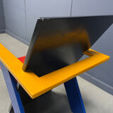 Colourful postmodern armchair, 1980s