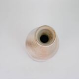 Large ceramic bottle signed Jeannette
