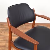 Mid-Century Danish Teak Chairs Model 62a by Arne Vodder for Sibast, 1960s.