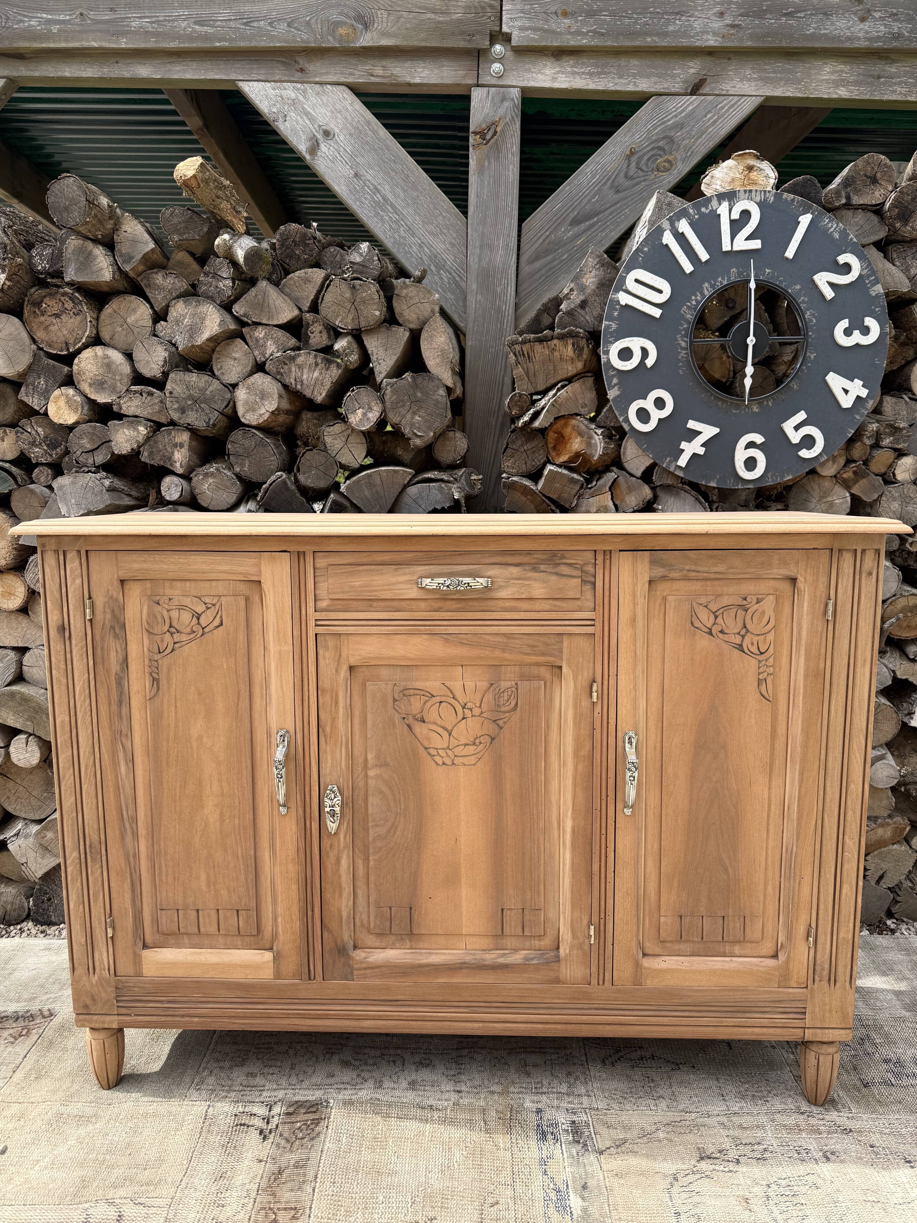 Renovated antique sideboard / Art Deco sideboard