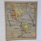 Carte scolaire Vidal Lablache - Continent Américain