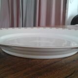 2 round dishes slightly hollow .porcelain Limoges