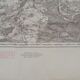 Melun (Seine-et-Marne) Red German Geographical Map : Northern War Zone