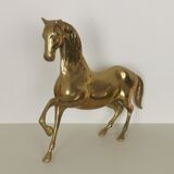 Brass horse