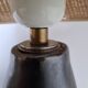Lampe céramique vintage