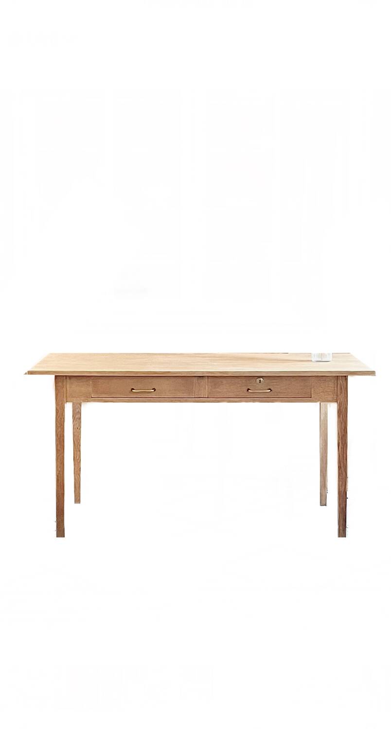 Table vintage année 50 en chêne