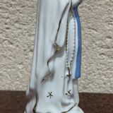 Statue porcelaine Vierge Marie Lourdes