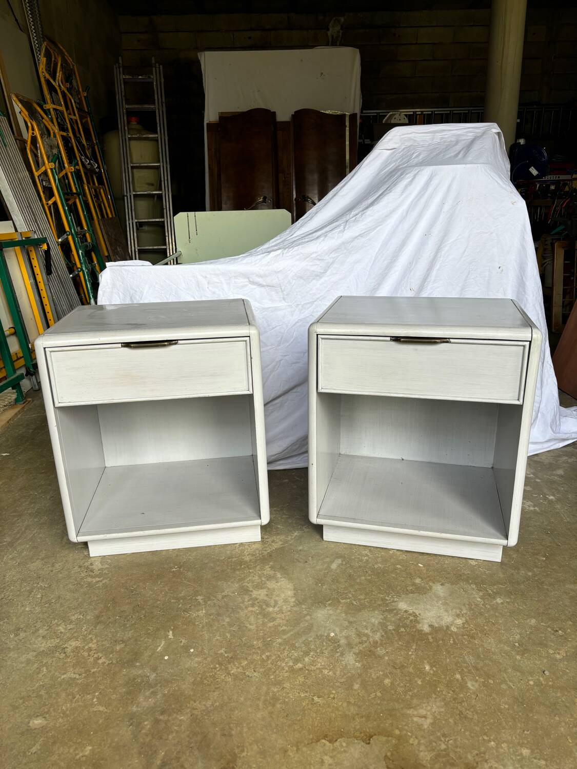 Vintage bedside tables