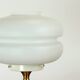 Space Age table lamp in metal and glass by Napako, Czechoslovakia, 1970s