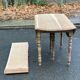 19th century Louis Philippe extendable round dining table, restored in wood, 230