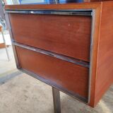 Vintage teak desk by Alain Richard