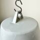 Grey Industrial Cast Aluminium Pendant Lamp, 1980s