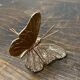 Brass butterfly